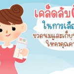 เคล็ดลับดีๆ ช่วยให้แม่เลือกขวดนมและเก็บน้ำนมให้คงคุณค่า!!!