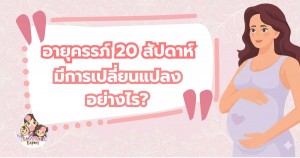 อายุครรภ์ 20 สัปดาห์ ทารกและคุณแม่ มีการเปลี่ยนแปลงอย่างไร