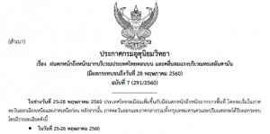 กรมอุตุนิยมวิทยาออกประกาศเตือนภัยลักษณะอากาศวันที่25 - 28 นี้