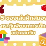 5 ของเล่นฝึกสมอง ช่วยกระตุ้นพัฒนาการเด็ก อย่างสมวัยมากขึ้น