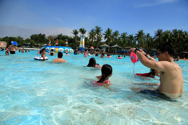 สวนน้ำในไทย สวนน้ำ สยามปาร์ค ซิตี้ (สวนสยามทะเลกรงเทพฯ)