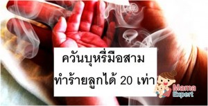 อันตรายของควันบุหรี่ ต่อ ทารกและแม่ตั้งครรภ์